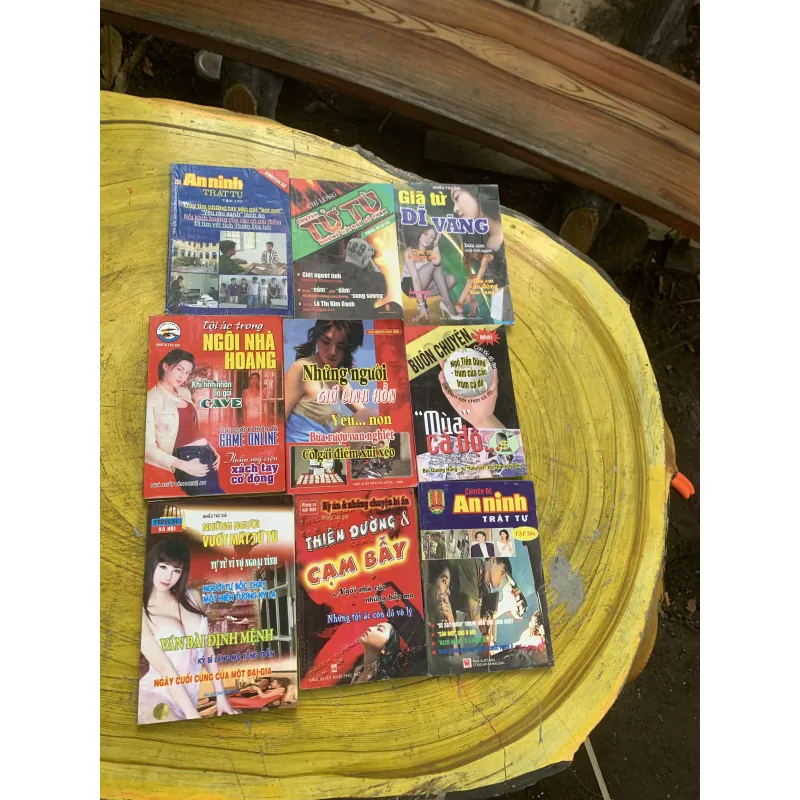 COMBO 9 SỐ TẠP CHÍ PHÓNG SỤ XÃ HỘI & CHUYÊN ĐỀ AN NINH TRẬT TỰ  753485