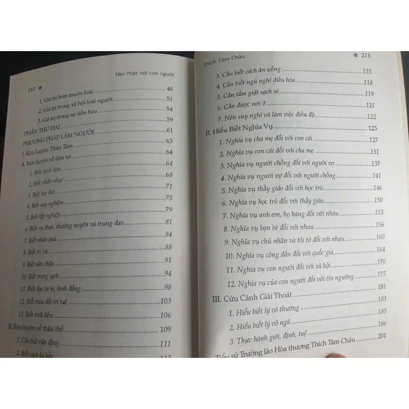 Sách Đạo Phật Với Con Người - Thích Tâm Châu, Còn mới 675241