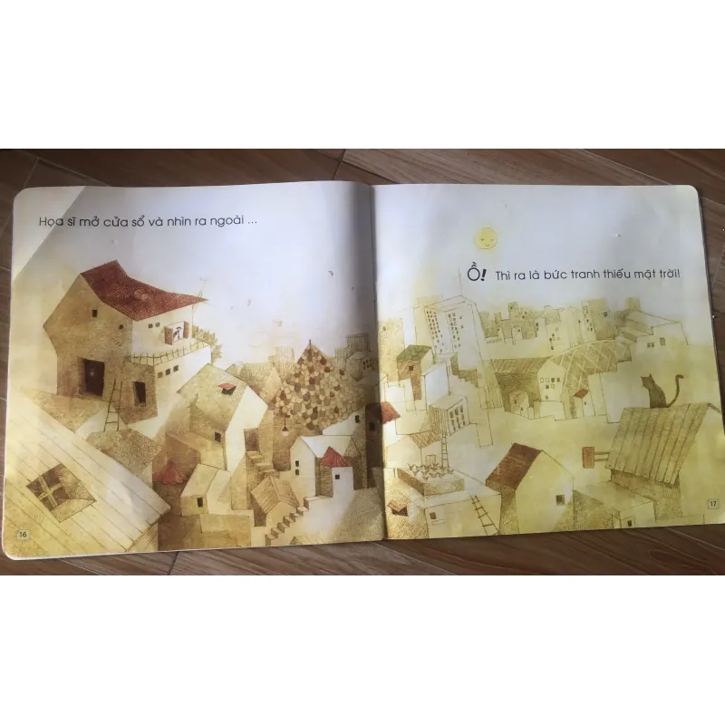 Sách tranh thiếu nhi- Màu vàng ở đâu?  1003994