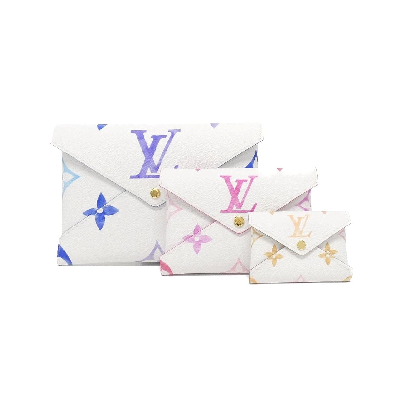 Túi xách Louis Vuitton Monogram Flower Tile (Baisa Pool) Pochette Kirigami M82387 - Hàng hiệu Authentic 772045