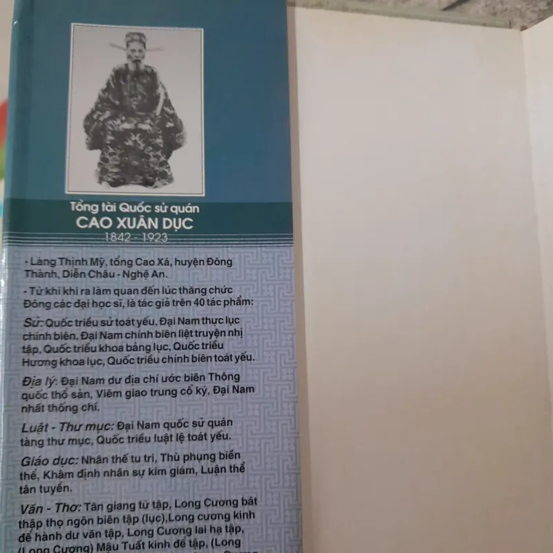 Sách khảo cứu- Tuyển tập Cao Xuân Dục. Tập 1 Người đời nên biết. N dịch Trần Lê Sáng 707708