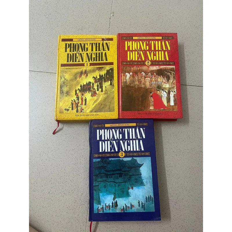 Phong Thần Diễn Nghĩa – Bộ 3 Tập Hiếm (2003, NXB Văn Học)  645057