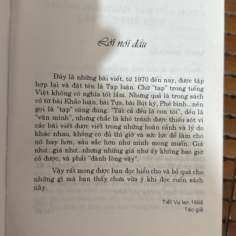 Tạp luận -  Mai Quốc Liên 479398