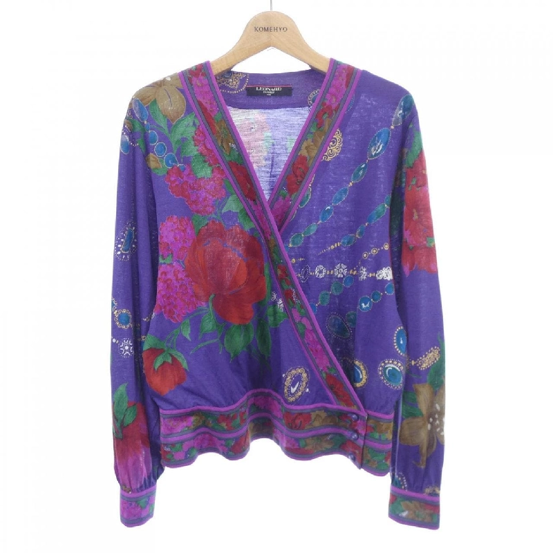 【Mã giảm giá】【Cổ điển】Thời trang Leonar LEONARD FASHION Áo 643807