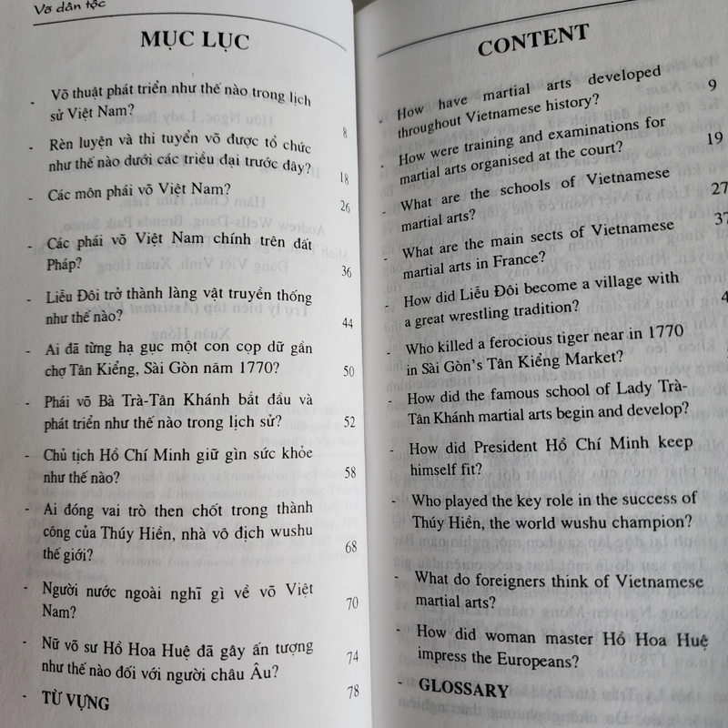 Võ dân tộc | Hữu Ngọc chủ biên | song ngữ Anh Việt 541977