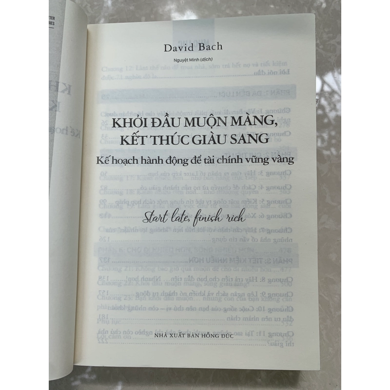KHỞI ĐẦU MUỘN MÀNG KẾT THÚC GIÀU SANG - DAVID BACH 549306
