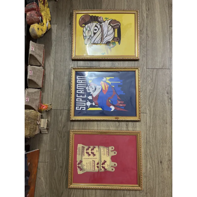 Tranh áo decor Boo 760238