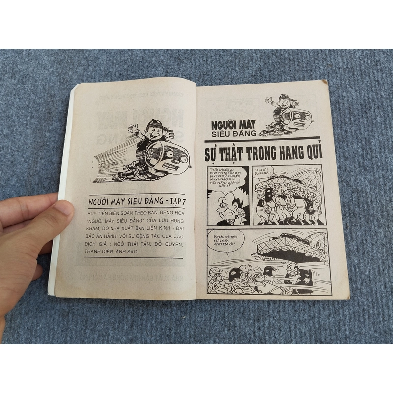 NGƯỜI MÁY SIÊU ĐẲNG TẬP 7: ĐẠI CHIẾN TRONG HANG QUỈ 517697