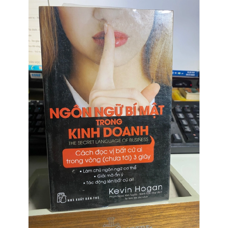[Phiên Chợ Sách Cũ] Ngôn Ngữ Bí Mật Trong Kinh Doanh - Sách bài học kinh doanh - Kevin Hogan 0506 467840