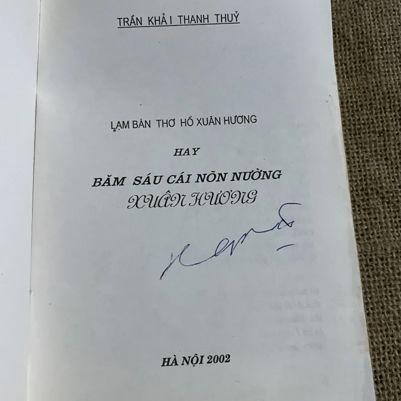 Hồ Xuân Hương hát năm sáu cái nõn nường- Trần Khải Thanh Thuỷ  791290