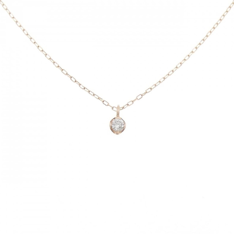 K10PG Solitaire Dây chuyền kim cương 0.03CT - Hàng hiệu Chính hãng 859831