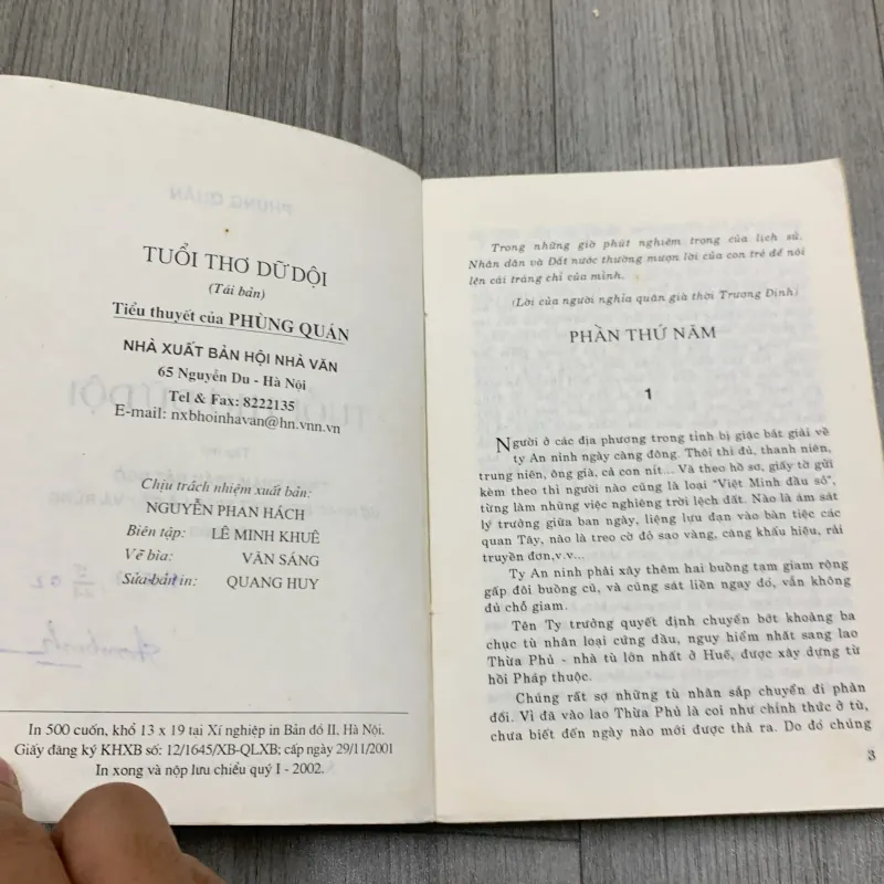 Tuổi thơ dữ dội - phùng quán. 2b4 777808