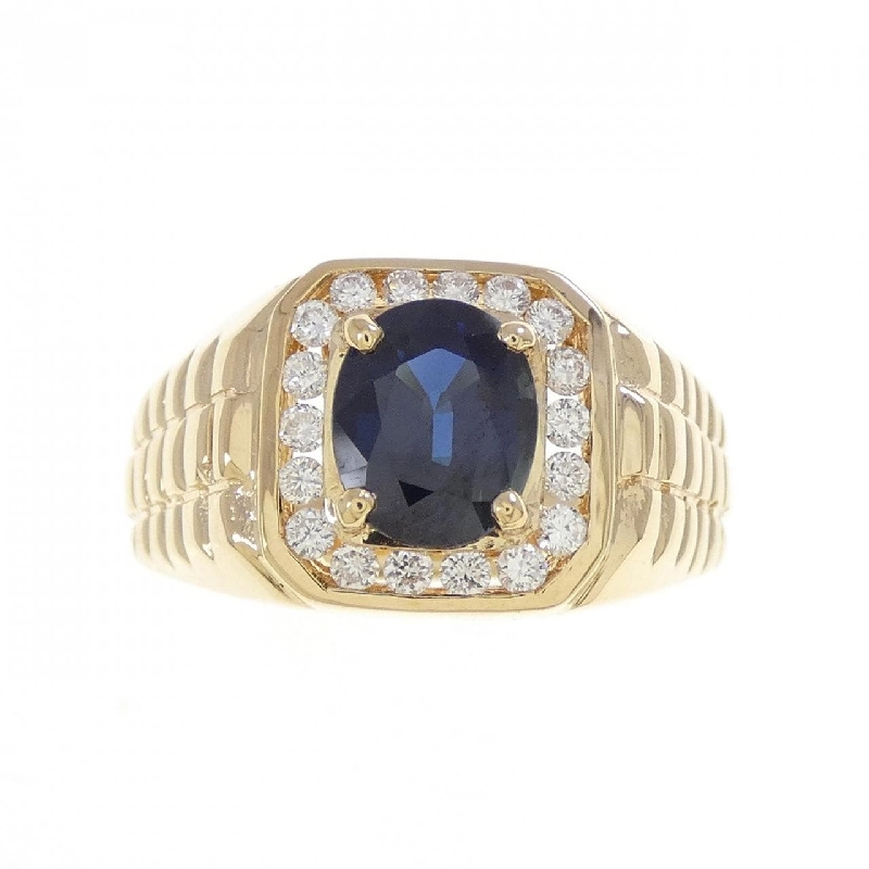 Nhẫn Sapphire 18KYG - Hàng hiệu Chính hãng 848785