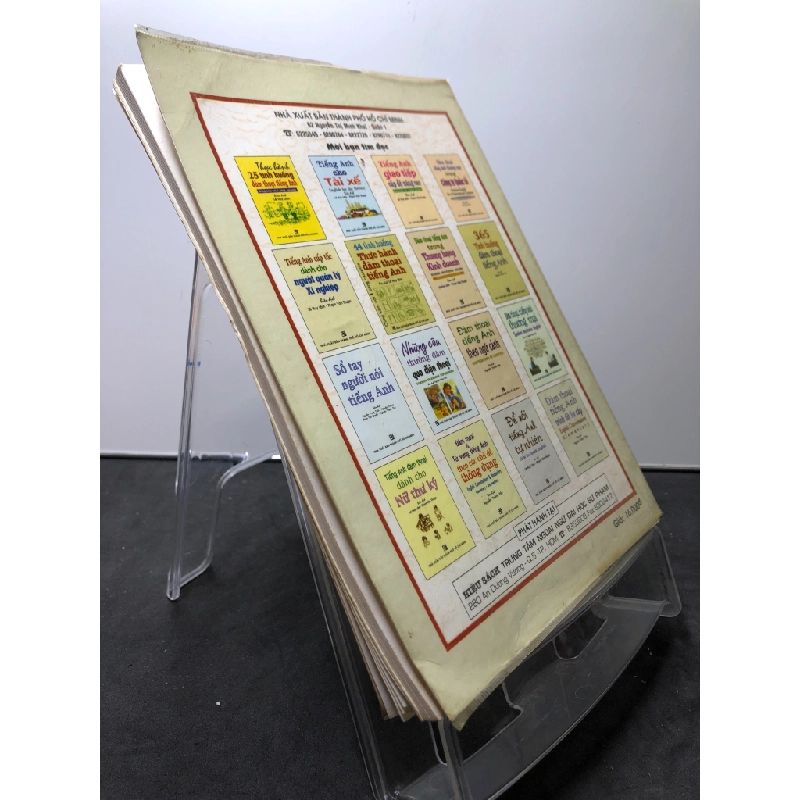 Đàm thoại tiếng Anh trình độ sơ cấp 2002 mới 75% ố bẩn nhẹ rách góc 2 trang đầu note Nguyễn Thành Yến dịch HPB3007 HỌC NGOẠI NGỮ 450796
