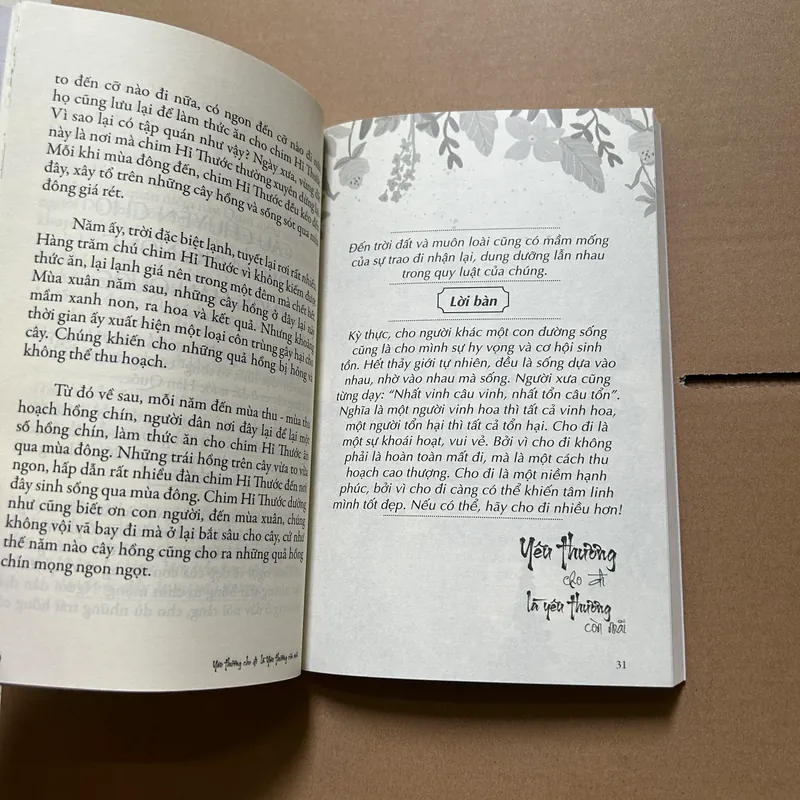 Yêu thương cho đi là yêu thương còn mãi 708252