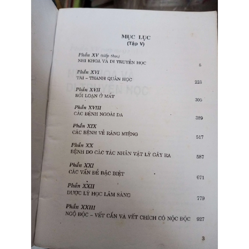 Sổ tay chẩn đoán và điều trị tập 5 2000 Sách Y học - Sức khỏe - Thể thao KSX1004 1007908