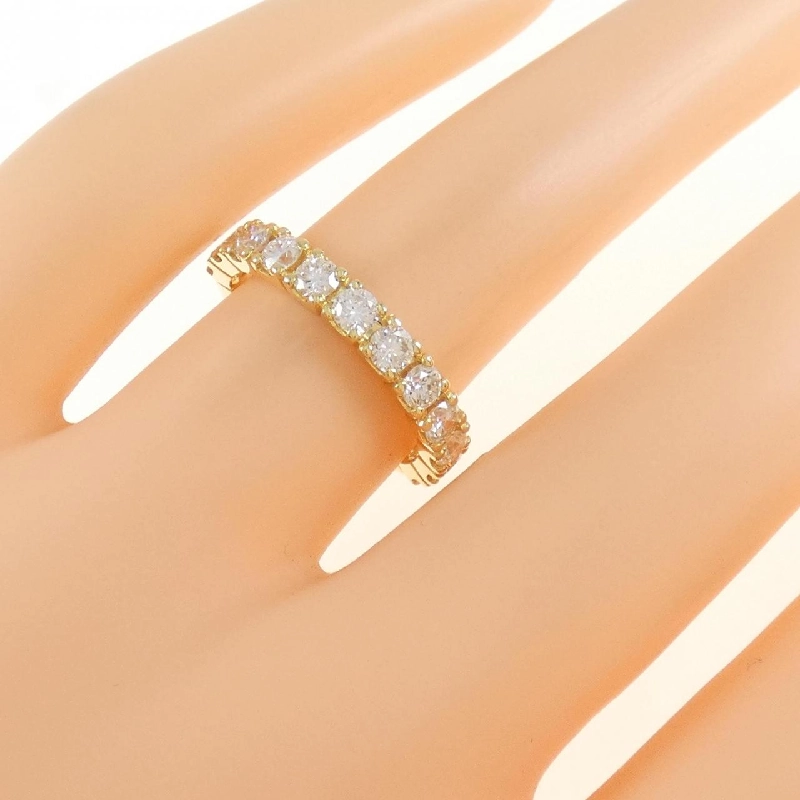 Nhẫn kim cương K18YG 1.00CT 671576