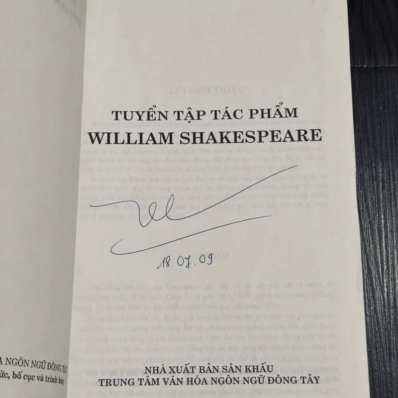 Tuyển tập William Shakespeare 574892