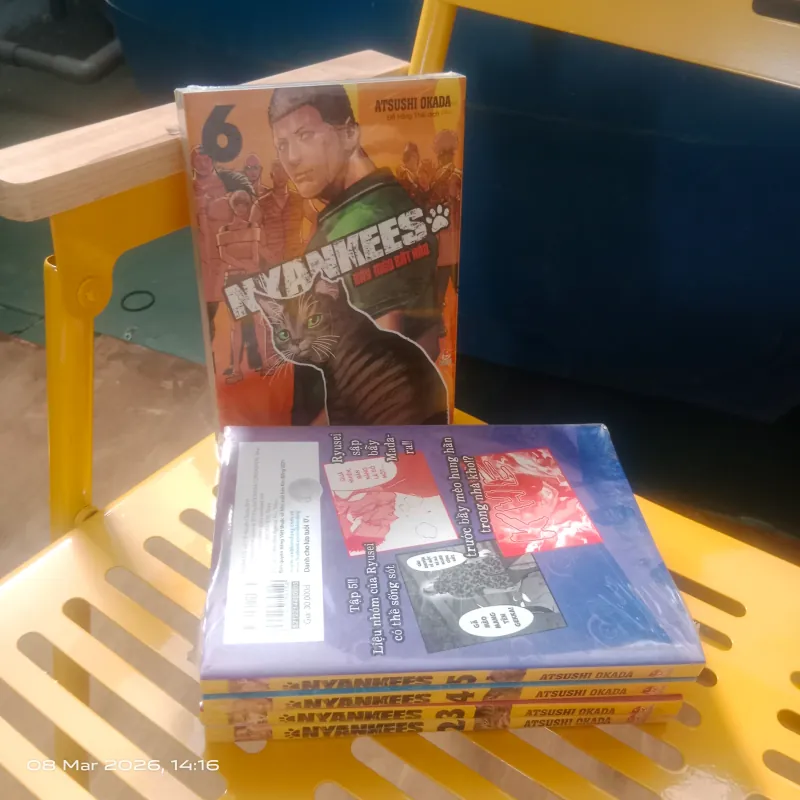 Combo tập 2-6 seal Sách truyện tranh bầy mèo bất hảo 937490