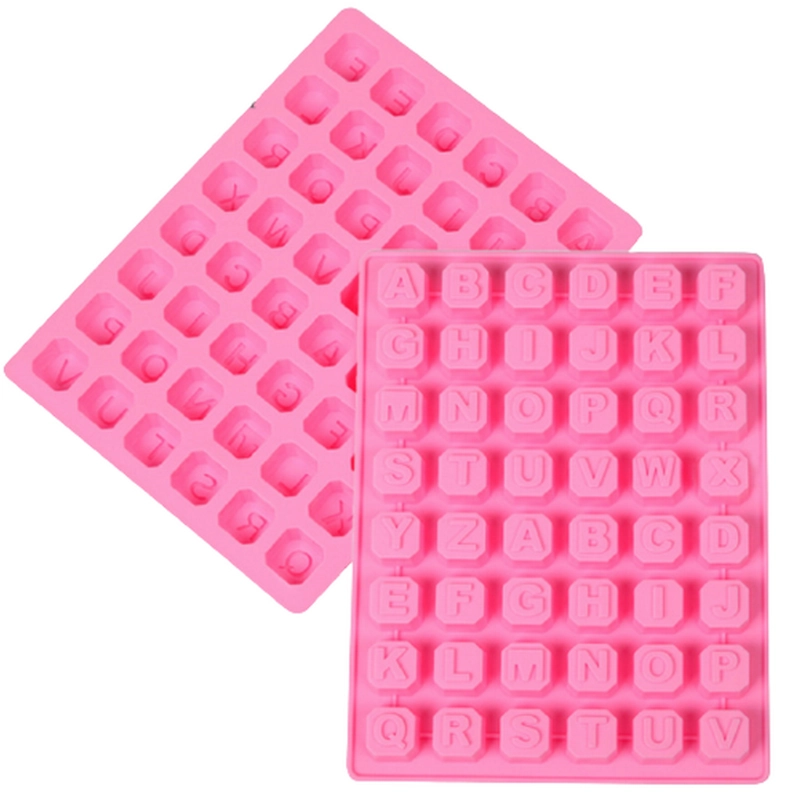 Khuôn silicon làm bánh, rau câu, socola 24 chữ cái, 10 số, ký tự - Mã số 1136 338421