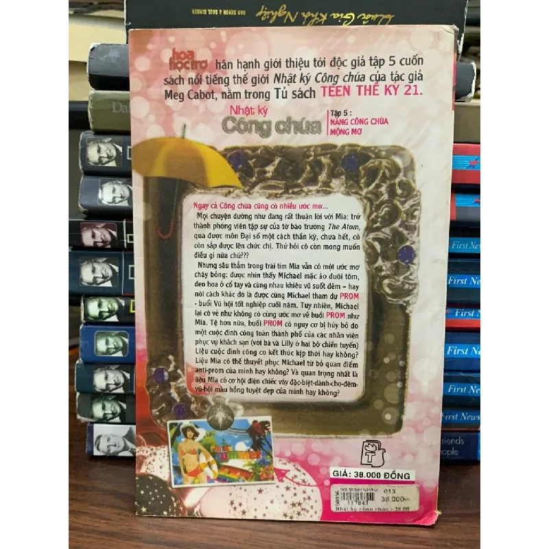 Nhật ký công chúa (The princess diaries) đã bán ra hơn 5 triệu bản — Meg Cabot tập 5 699155
