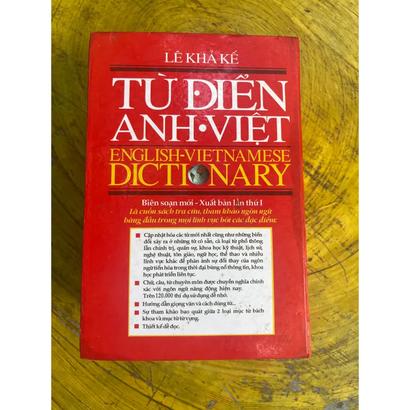 TỪ ĐIỂN ANH - VIỆT -ENGLISH - VIETNAMESE DICTIONARY- LÊ KHẢ KẾ 730591