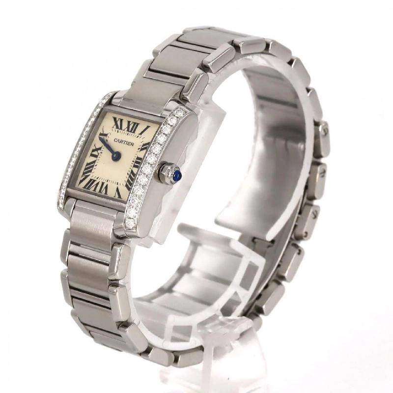 Cartier Tank Française SM/D W4TA0008 SS Quartz - Hàng hiệu Authentic 881129