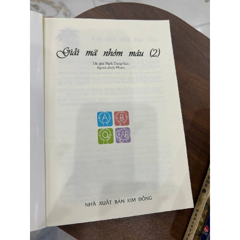 Giải mã nhóm máu 2 - Park Dong-Sun 932912