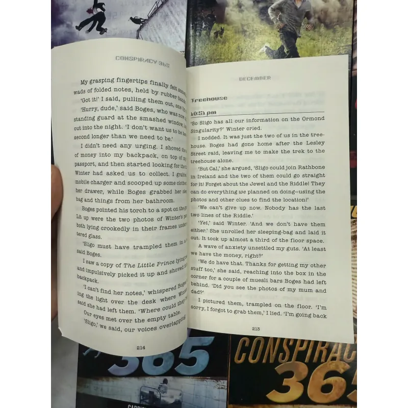 truyện trinh thám - Conspiracy 365 6 cuốn tặng file nghe, truyện hấp dẫn cho bé 1006604
