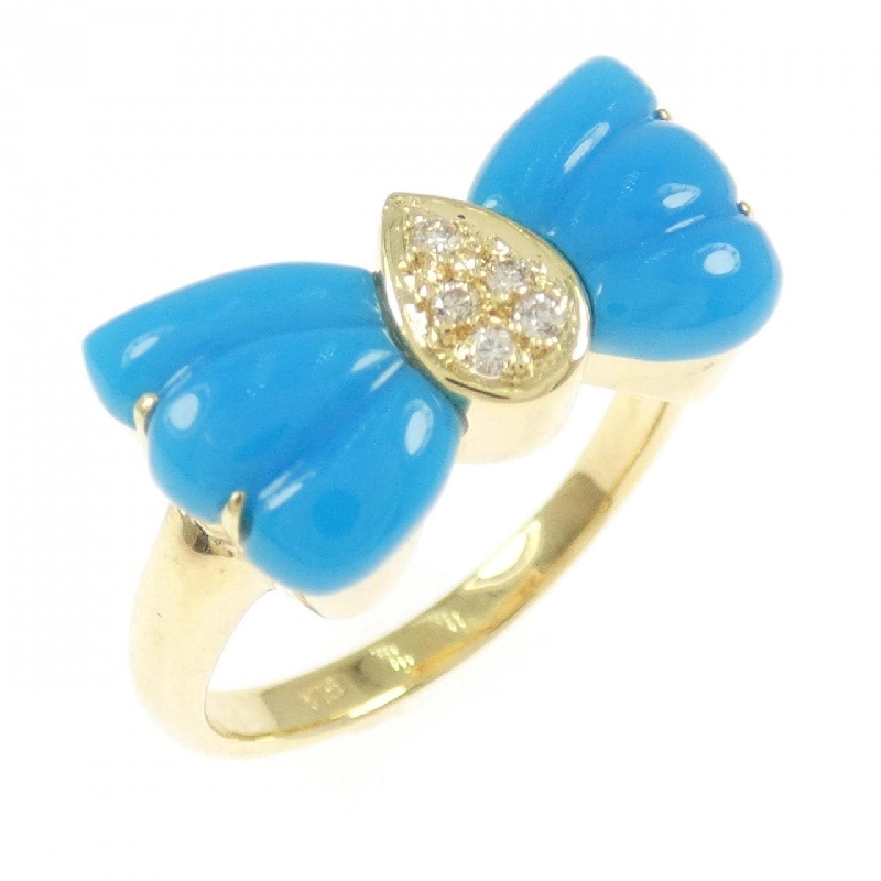 Nhẫn Turquoise K18YG - Hàng hiệu Chính hãng 851050