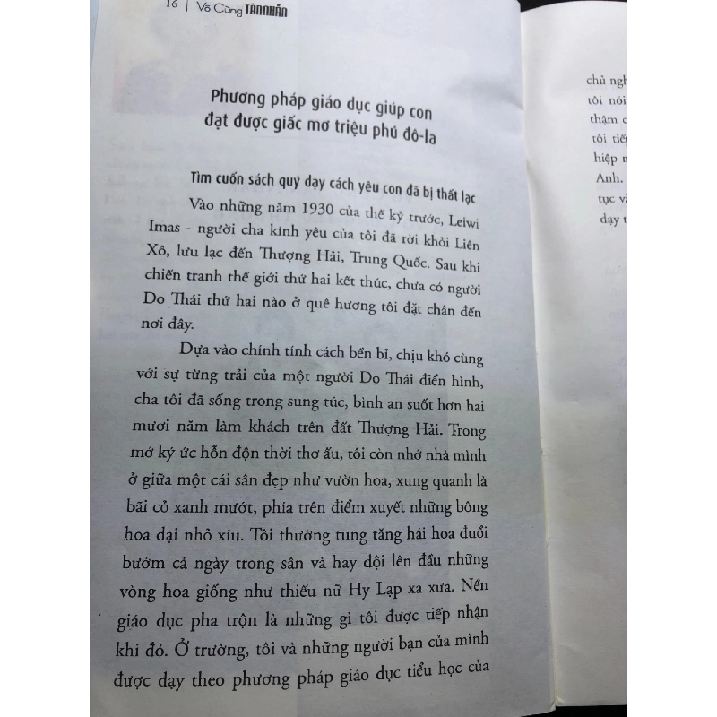 Vô cùng tàn nhẫn vô cùng yêu thương tập 1 và 2 2016 mới 85% ố bẩn nhẹ Sara Imas HPB0708 KỸ NĂNG 916481