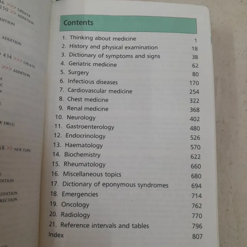 Oxford handbook of clinical medicine. 3rd edition. R.A. Hope 593074