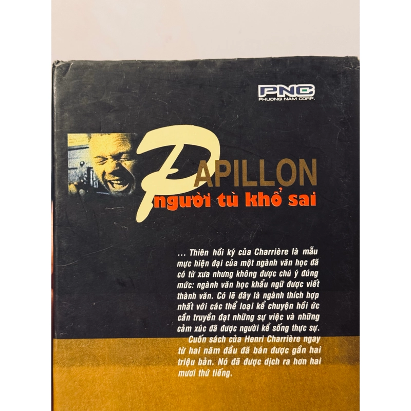 Papillon người tù khổ sai (sách bìa cứng) 550302
