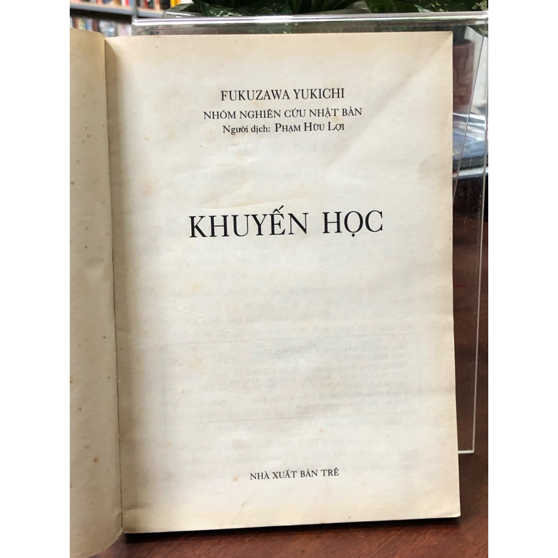 Khuyến học – Yukuzawa Yukichi 366075