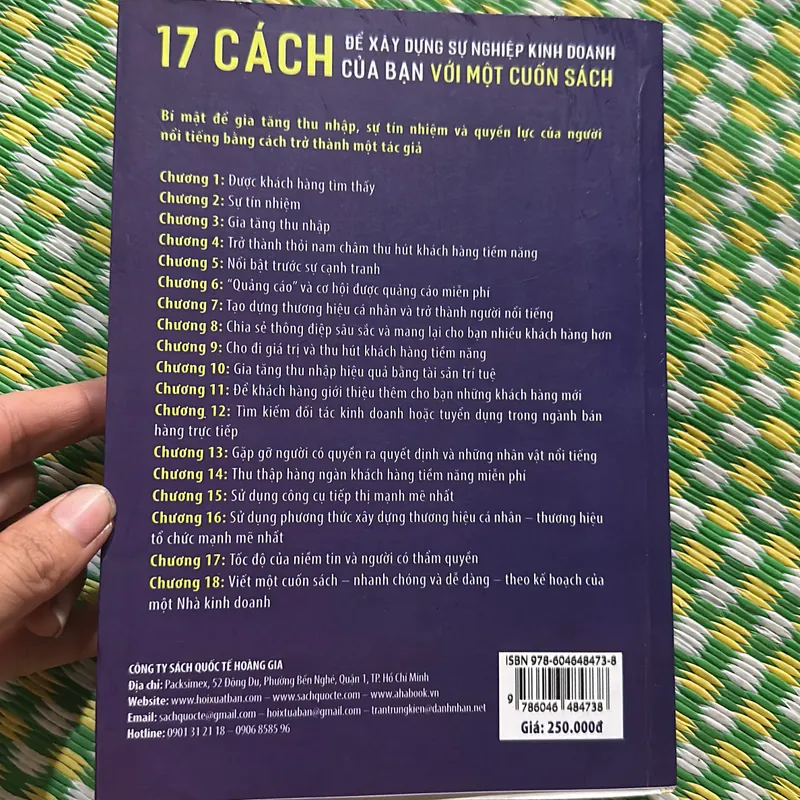 để xây dựng sự nghiệp kinh doanh của bạn với một cuốn sách  605789