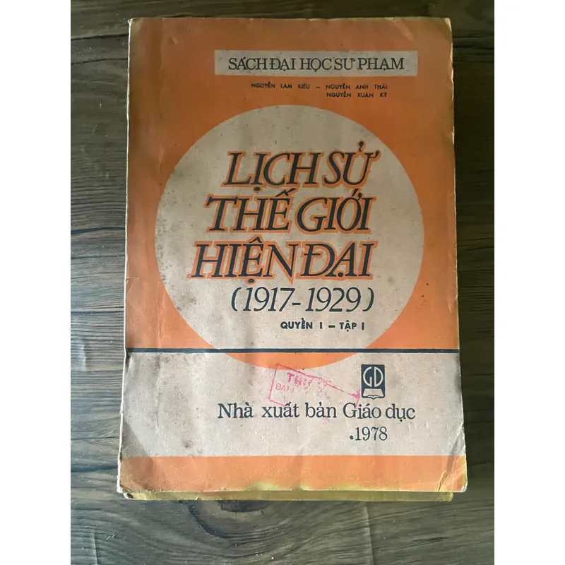 LỊCH SỬ THẾ GIỚI HIỆN ĐẠI (1917-1929) QUYỀN 1 - TẬP 569990