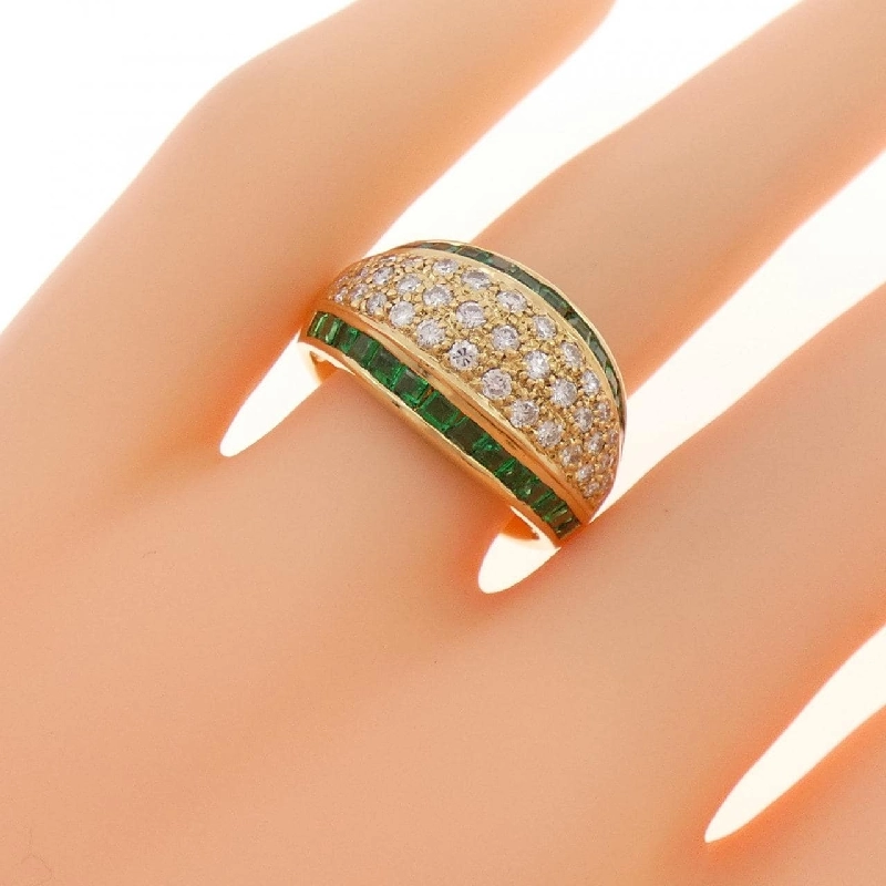 Nhẫn Emerald 18KYG 0.86CT - Hàng hiệu Chính hãng 854461