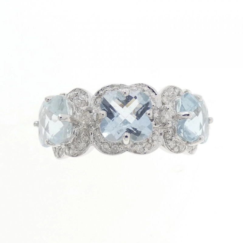 Nhẫn Aquamarine K18WG 2.38CT - Hàng hiệu Chính hãng 850753