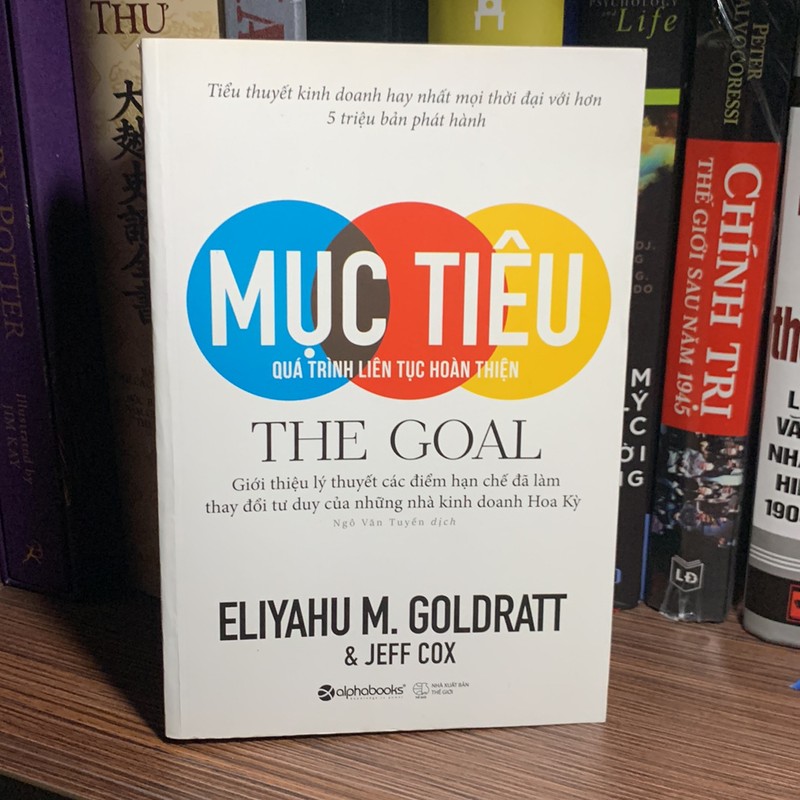 Sách kỹ năng sống: Mục Tiêu - The Goal (sách mới 90% có note của chủ sách cũ như ảnh ) 149955