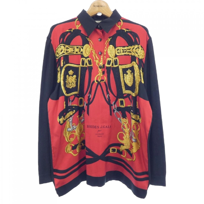 【Mã giảm giá】【Cổ điển】HERMES Áo 641169