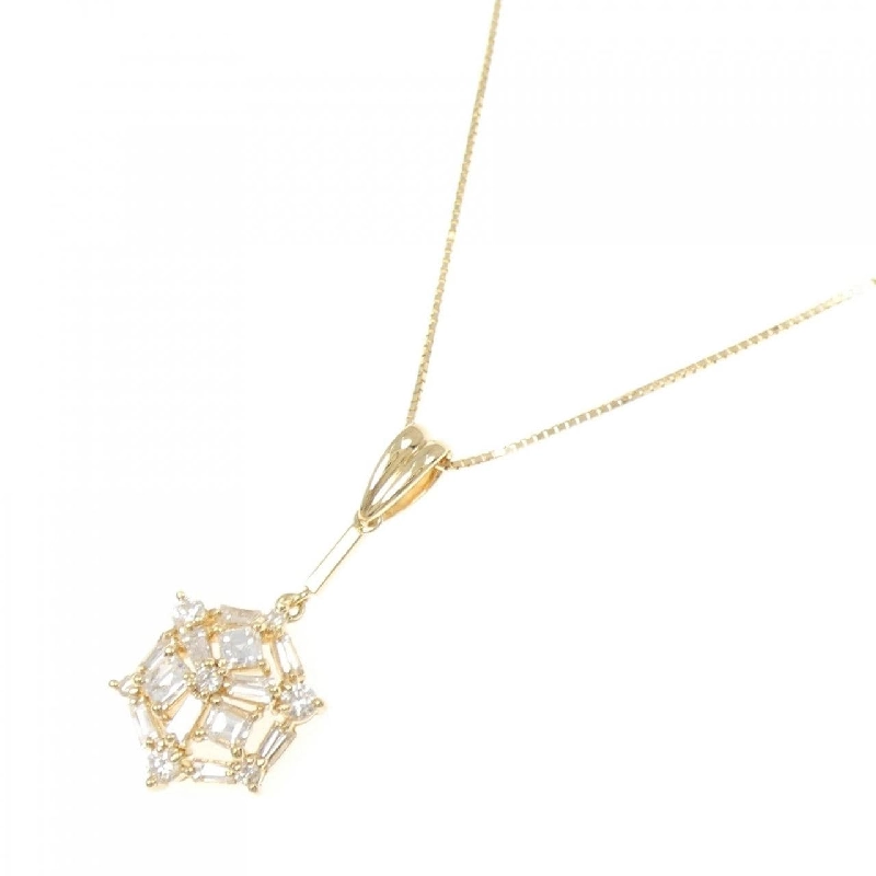 K18YG Dây chuyền kim cương 1.16CT - Hàng hiệu Chính hãng 858757