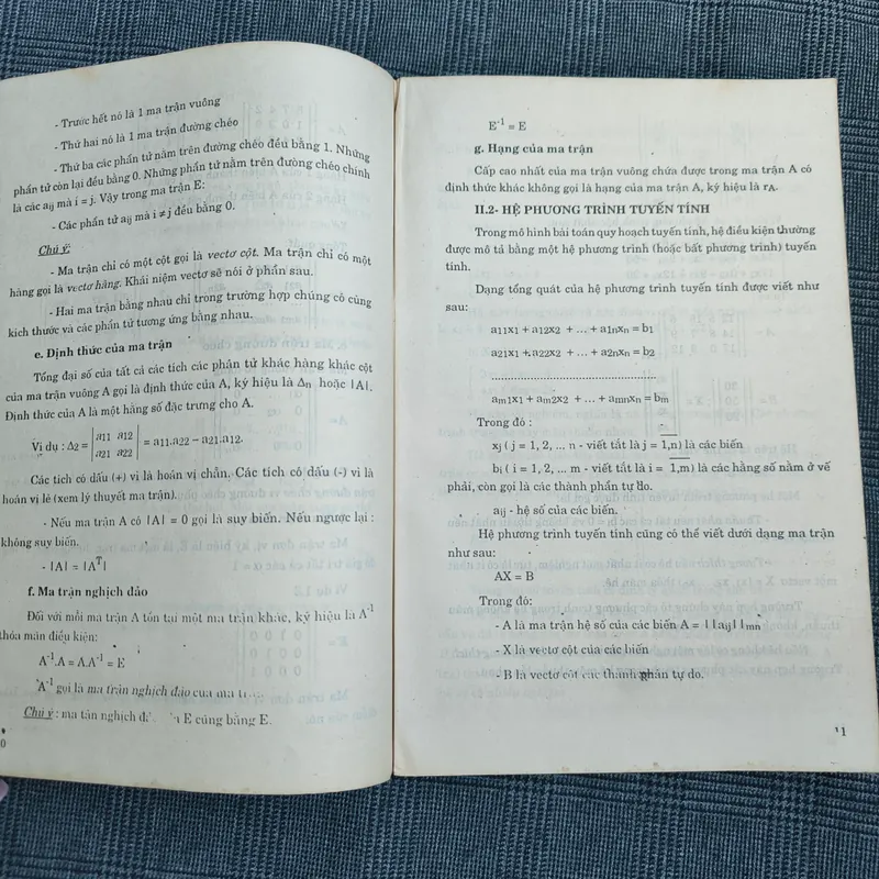 Quy hoạch tuyến tính 1994 592393
