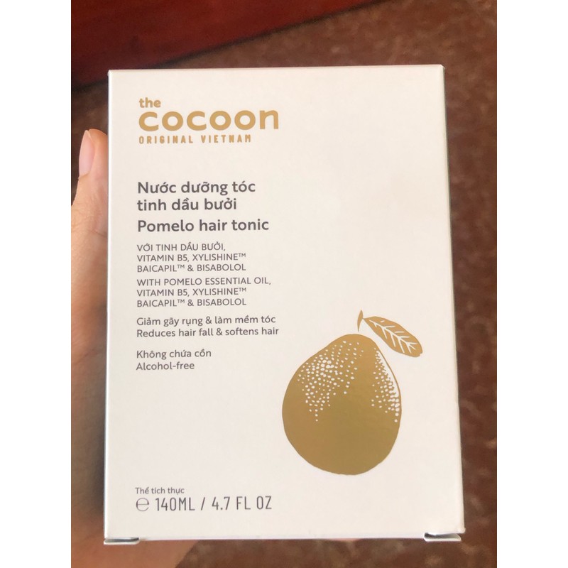 Nước dưỡng tóc tinh dầu bưởi Cocoon 140ml 160188