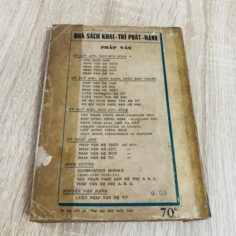 PHÁP VĂN ĐỆ TAM 971693