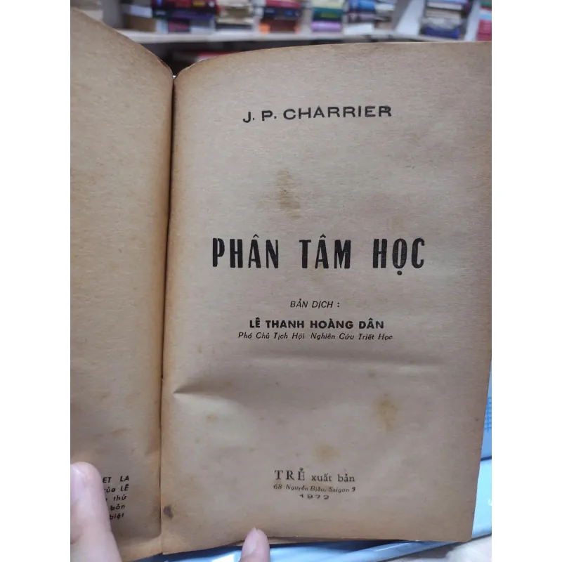 Sách - Phân Tâm Học - J.P Charrier 564542