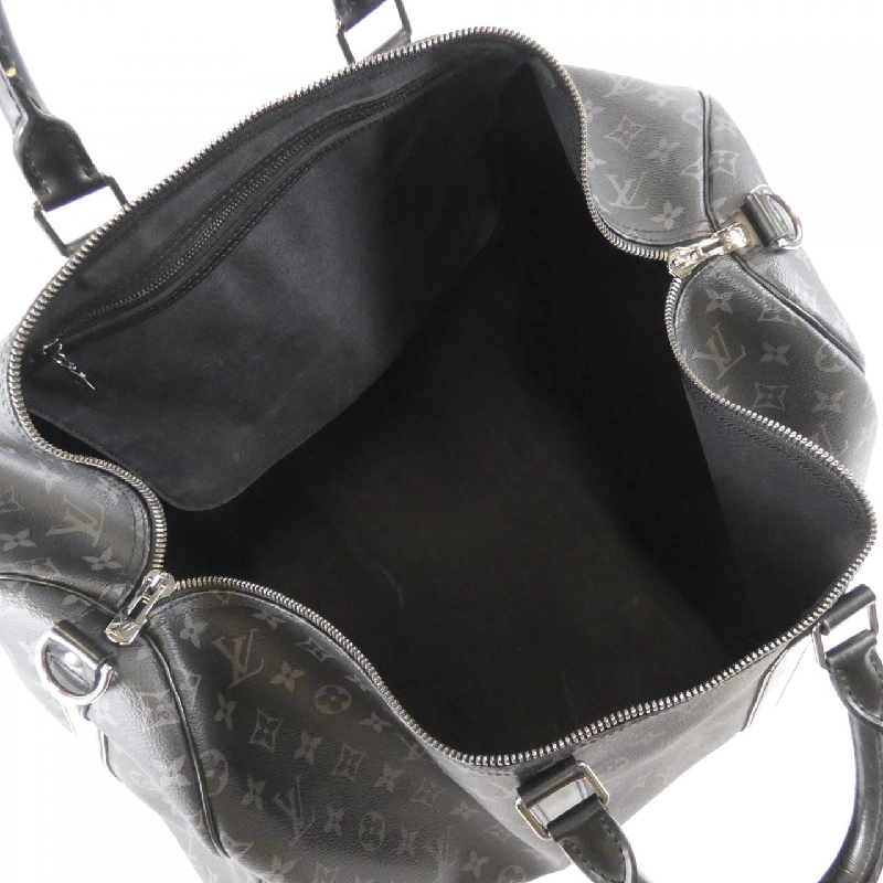 Túi Boston Louis Vuitton Monogram Eclipse Keepall Bandoulière 55cm M40605 614674