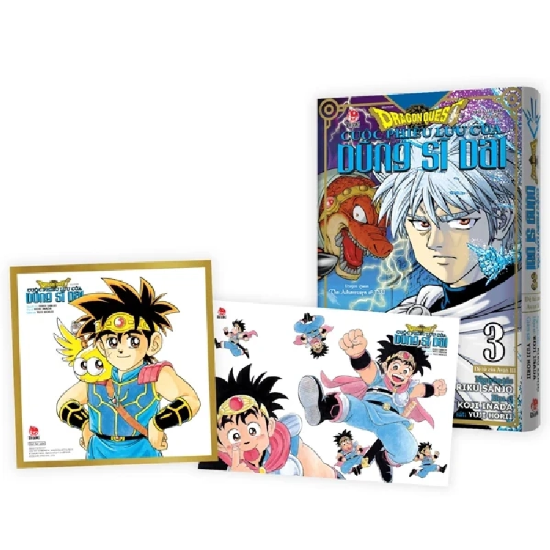Dragon Quest - Cuộc Phiêu Lưu Của Dũng Sĩ Dai - Tập 3: Đệ Tử Của Avan III - Yuji Horii, Riku Sanjo, Koji Inada (Mới 100%) Manga, comic, NXB Kim Đồng - SÁCH ĐẠI HỌC 488015