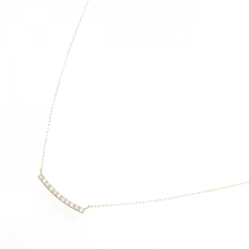 K18YG Dây chuyền kim cương 0.10CT - Hàng hiệu Chính hãng 858719