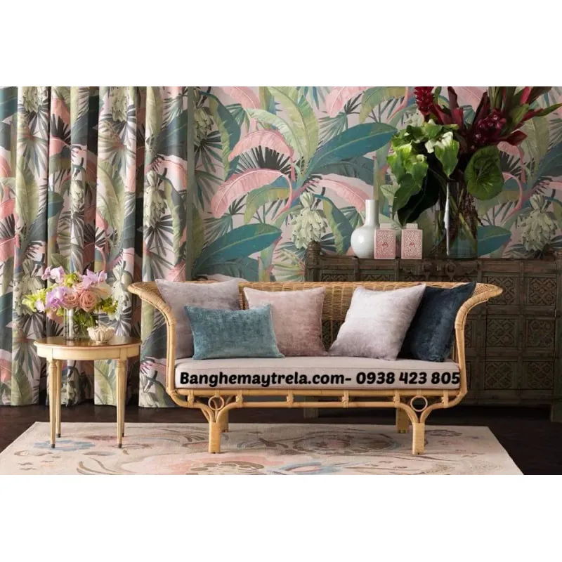Ghế sofa mây tự nhiên tay xòe 695573