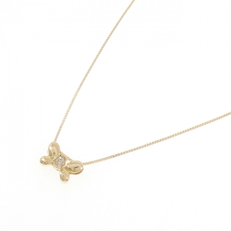 K18YG Dây chuyền kim cương 0.10CT - Hàng hiệu Chính hãng 859926